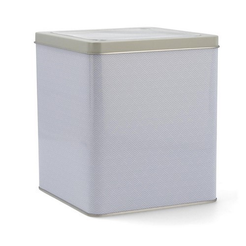 BOTE QUID MOSS 14X14X17CMS ACERO PINTADO